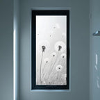 IVN Privacy Window Film Stained Glass Window Cling Dandelion Decorative Static - Image 6