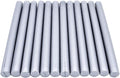 Large Silver Wax Seal Sticks for Standard Glue Gun, standard glue gun, 12 pack by TELOSMA