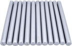 Large Silver Wax Seal Sticks for Standard Glue Gun, standard glue gun, 12 pack by TELOSMA