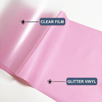 Pink Heat Transfer Vinyl HTV Roll Matte PU 12" x 20ft. | Easy to Cut, Weed & - Image 4
