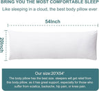 DOWNCOOL Large Body Pillow Insert- Breathable Full Body Pillow - Image 6