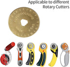 Titanium Coated 45mm Rotary Cutter Blades 50 Pack Rotary Blades - Image 7