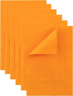 HaoFeiJH Orange Felt Fabric Sheets by HaoFeiJH