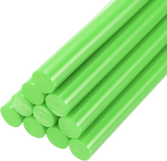 PATIKIL Hot Glue Sticks for Glue Gun, Light Green by PATIKIL