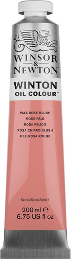 Winsor & Newton Winton Oil Color, 200ml Tube, Pale Rose Blush - Image 11