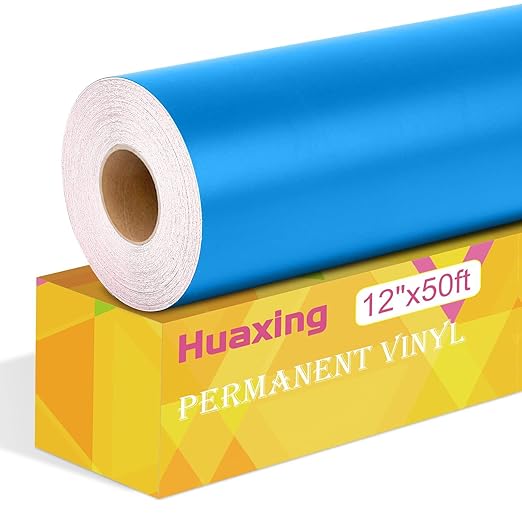 Matte Blue Permanent Vinyl, Craft Die Cutters by +HUAXING+DECO