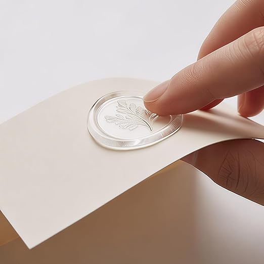 UNIQOOO Crystal Clear Glue Gun Wax Seal Sticks - Image 5