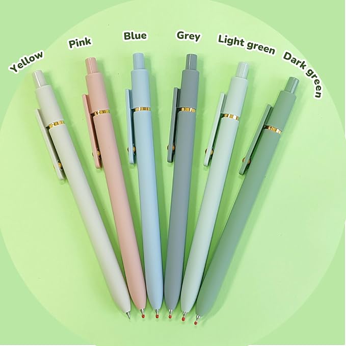 UIXJODO Gel Pens, 0.5mm Fine Point Smooth Writing Pens, High-End Series - Image 8