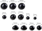 190 PCS 5mm-14mm Solid Black Eyes - Image 5