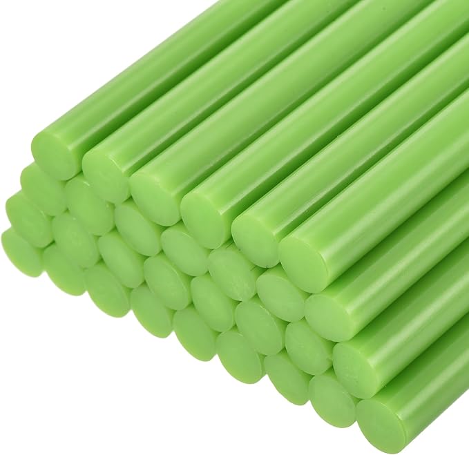 uxcell 30pcs Mini Hot Glue Gun Sticks 4-inch x 0.43-inch High Sticky Small Hot by uxcell