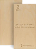 Baltic Birch Plywood 24 x 48 x 1/4 Inch - 6 mm Craft Wood by Woodpeckers