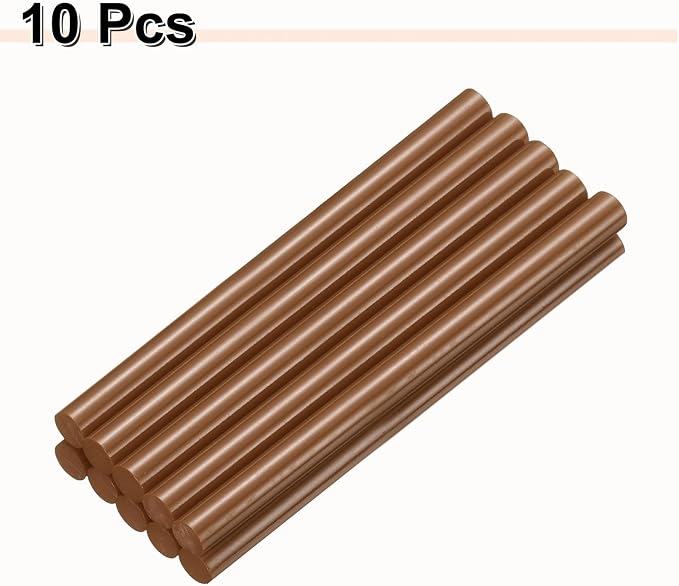 HARFINGTON 10pcs Hot Glue Sticks 0.43" Dia x 5.91" Long EVA Mini Hot Melt - Image 3