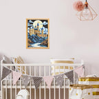 FREEBLOSS DIY Cross Stitch Wall Painting Castle Pattern Cross Stitch Kit Home - Image 5