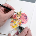 Winsor & Newton Series 7 Kolinsky Sable Miniature Watercolor Brush - Image 3