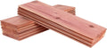 Homode Cedar Closet Liner Planks, Set of 8 Drawer Liners, Tongue and Groove, Aromatic Cedar Wood Panels for Clothes Storage, 11.5 x 4 x 0.4 Inches