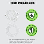 MAIRUI Wired Earbud Case Earphone Headphone Cord Organizer Earbuds Wrap Soft - Image 4