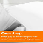 TAIMIT White Queen Size Comforter Set - Image 2