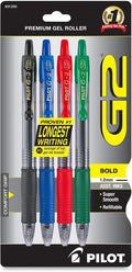 Pilot G2 Premium Retractable Gel-Ink Rolling Ball Pens, Bold Point, 1.0 Gel Pens by PilotCorporationofAmerica