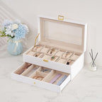 ProCase Watch Box, 12 Slot Mens Watch Case - Image 5