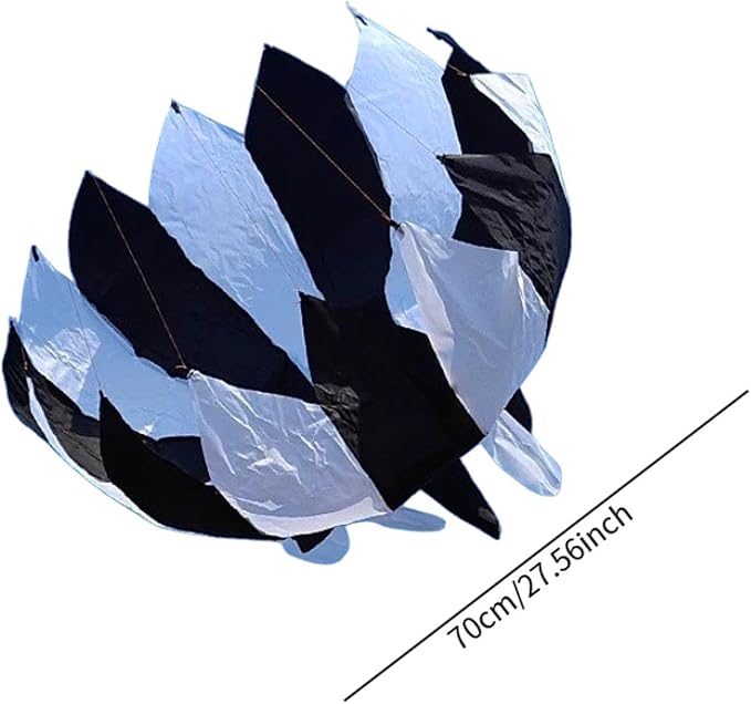 Big Kite Rotating Kite Giant Easy to Fly Soft Lotus-Shaped Soft Kite Flying - Image 3