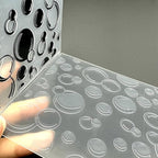 3D Plastic Embossing Folder Template Bubbles Texture A6 Size - Image 3