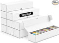 Trading Card Storage Box 10-Pack, Sports & Collectible Cards, 12.8 INCH by JPPSUJJ