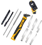 TOOLAN: 10-In-1 Model Craft Hand Saw & File Set. DIY Mini Razor Saw&File Kit by TOOLANTOOLS