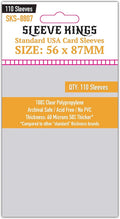 Sleeve Kings Standard Card Sleeves – 110 Count, Medium USA Size, Compatible by SleeveKings