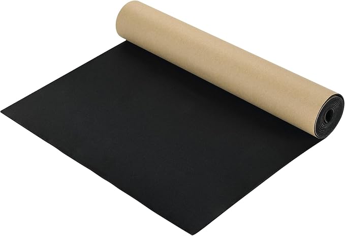 Sponge Neoprene with Adhesive Foam Rubber Sheet, 1/16” Thick X 12” Wide X 54” by AMGSH