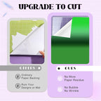 Tintnut Holographic Permanent Vinyl Metallic Adhesive Vinyl 10 Pcs 12x12in | - Image 4