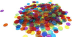 JUNWRROW 500 Pieces 3/4 inch Transparent 6 Color Bingo Counting Chips - Image 5