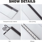 Office Desk Accessories 2pcs Multifunction Computer Monitor Memo Board - Image 3
