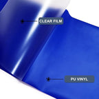 Navy Blue Heat Transfer Vinyl HTV Roll Matte PU 12" x 15 ft. | Easy to Cut - Image 4