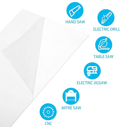 80PCS Clear Acrylic Sheets 4 x 6 Inch Acrylic Board 1 mm Thick Acrylic Panel - Image 3