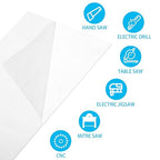 80PCS Clear Acrylic Sheets 4 x 6 Inch Acrylic Board 1 mm Thick Acrylic Panel - Image 3