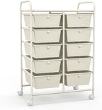 Giantex 10 Drawers Rolling Cart, Classroom Organizers, Storage Cart - Image 9