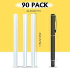 SHJADE Hot Glue Gun Sticks | Mini Size 4" Long x 0.27" Diameter Clear Hot Melt - Image 4