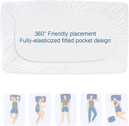 Cot Mattress Protector Pad Waterproof Quilted 30" x 75", Breathable & Cooling - Image 7