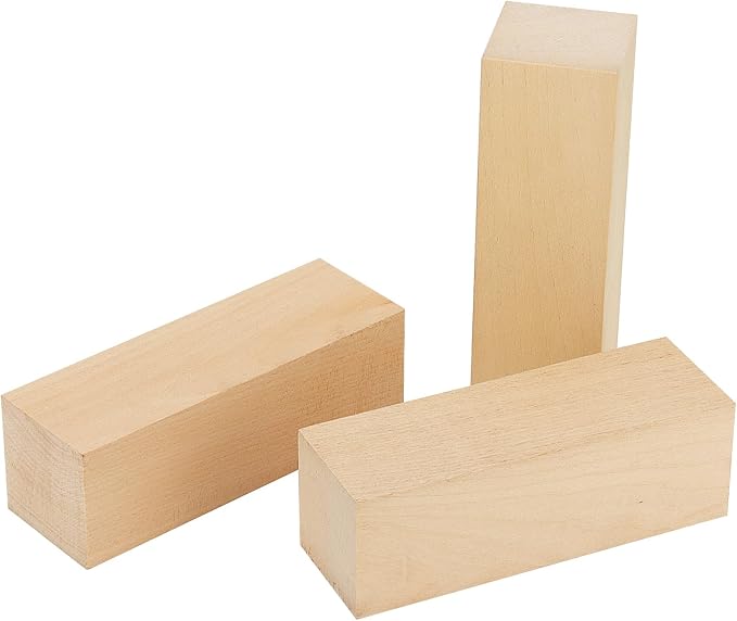 12 PCS 6x2x2 Inch Basswood Carving Blocks, Basswood Square Wood Blocks - Image 6