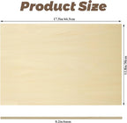6 Pack 18 x 12 x 1/4 Inch Basswood Sheets Plywood Board, 6mm Unfinished Basswood - Image 2