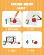 175 Pieces Shrink Plastic Sheet Kit Includes 25 Pieces Shrink Plastic Sheets - Image 5