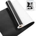 Glossy Black Permanent Vinyl, Lya Vinyl Glossy Black 12" x 50Ft Permanent by LyaVinyl