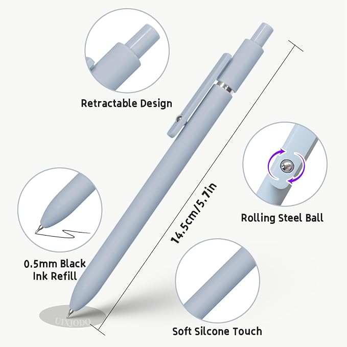 UIXJODO Gel Pens, High-End Series Retractable Pens - Image 3
