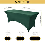 2-Pack 6ft Spandex Table Covers - Image 4