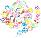 100pcs Mixed Polymer Clay Spacer Beads - Image 5