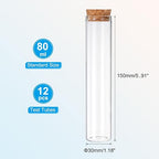 PATIKIL 80ml Test Tubes - Image 2