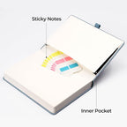 EMSHOI Lined Journal Notebook, 320 Numbered Pages, A5 Size | Leather Hardcover - Image 5