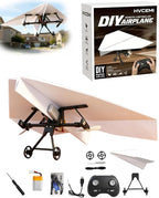 Rc Paper Airplane Motor Kit DIY Model Airplanes Launcher Construction Set by Hvcemi