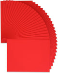 9 x 12 Inch Red Foam Sheets Crafts, 2mm Thick. 25 Pack Premium Red Foam Papers by Do%C2%B2ping