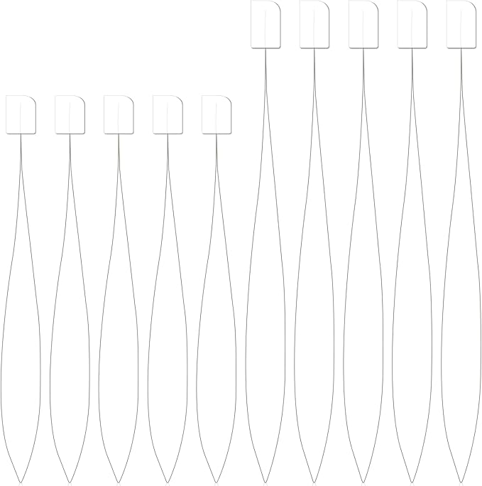 10 PCS Punch Needle Threader 7.87 Inch 9.44 Inch Embroidery Needle Threader by Unknown